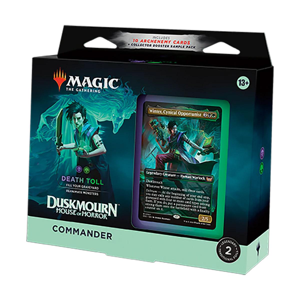 Duskmourn Commander Deck: Death Toll sealed product photo