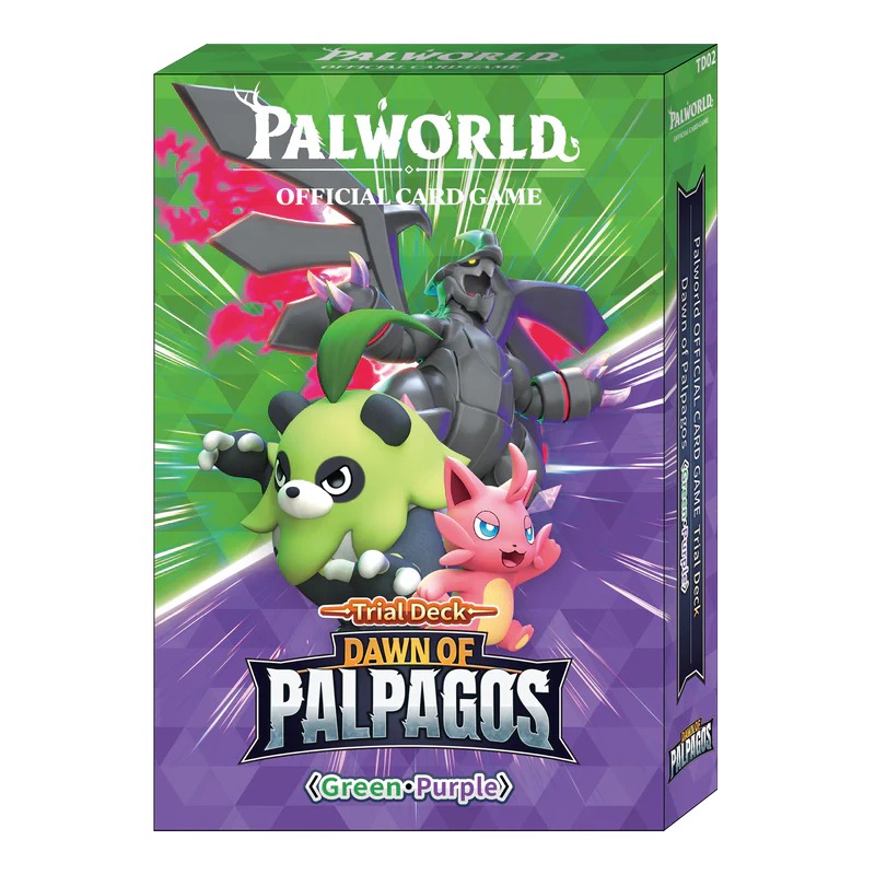 Palworld: Trial Deck Green & Purple sealed product photo