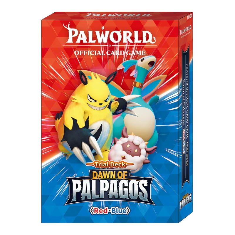 Palworld: Trial Deck Red & Blue sealed product photo