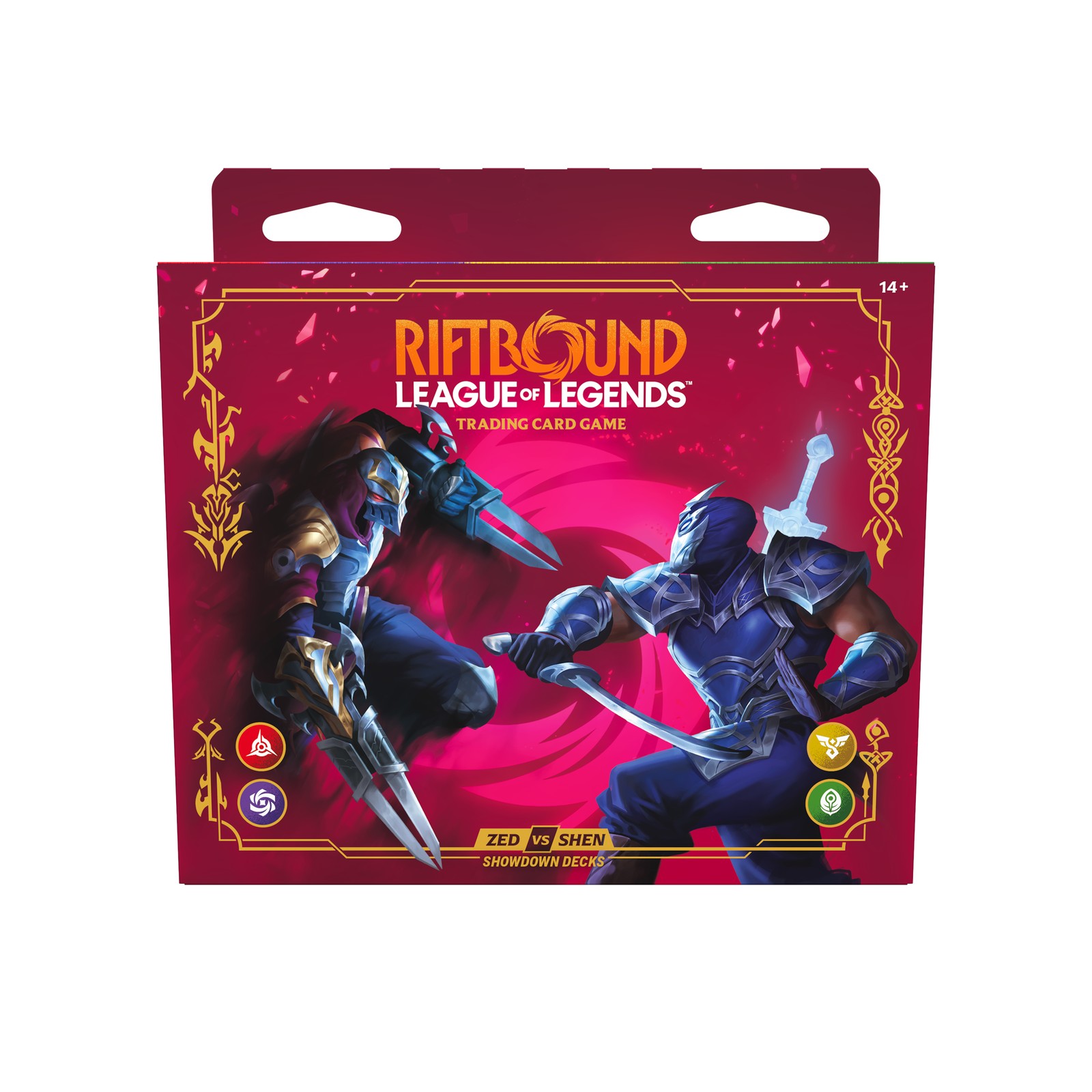 Riftbound: Showdown Decks, Zed vs. Shen sealed product photo